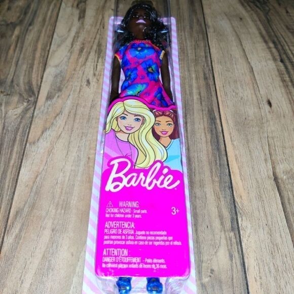 Barbie GDY32 African-American Doll in Multicolor Party Dress New 2018 - Picture 1 of 8